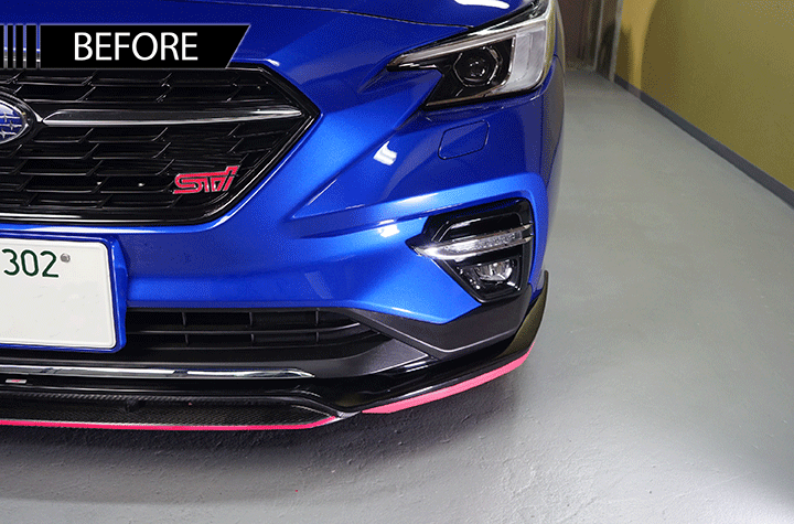 AXIS DRY CARBON FRONT BUMPER SIDE COVER For 2023+ SUBARU WRX Wagon (VN) 