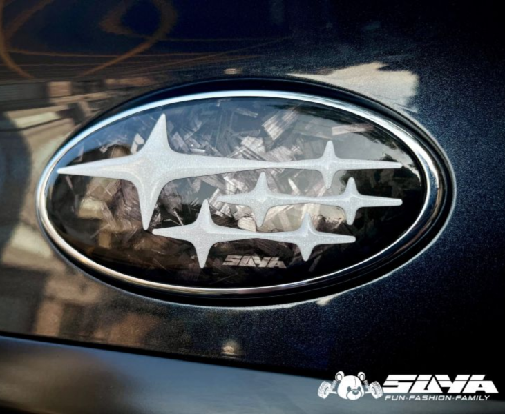 SUYA 3D Badge Sticker For SUBARU 