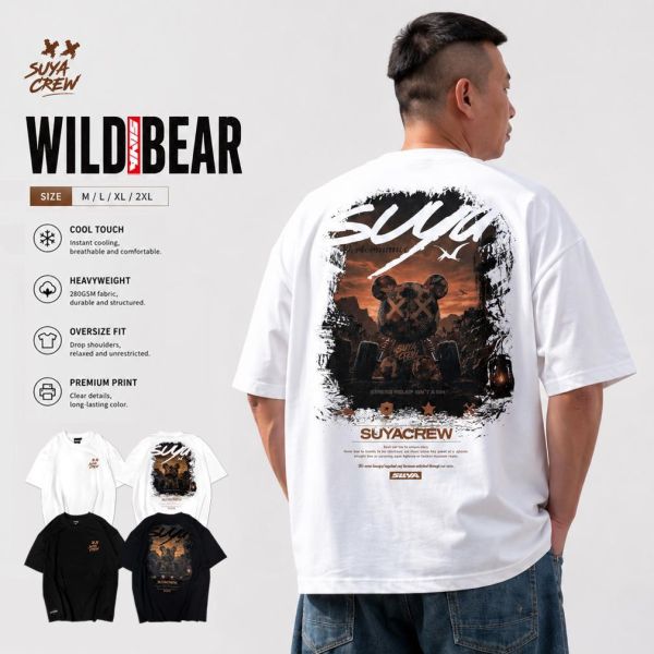 SUYA WILD BEAR T Shirt 