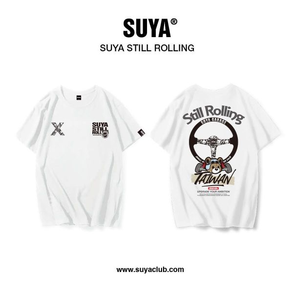 SUYA 極惡迷彩 涼感 寬版 短袖T恤 