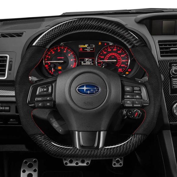 CEEHOR Steering Wheel (Carbon) for 2014-2020 SUBARU WRX/STI/Levorg(VA/VAB/VM) 