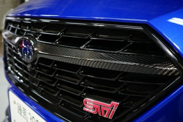 AXIS DRY CARBON FRONT GRILLE GARNISH For 2023+ SUBARU WRX Wagon (VN) 