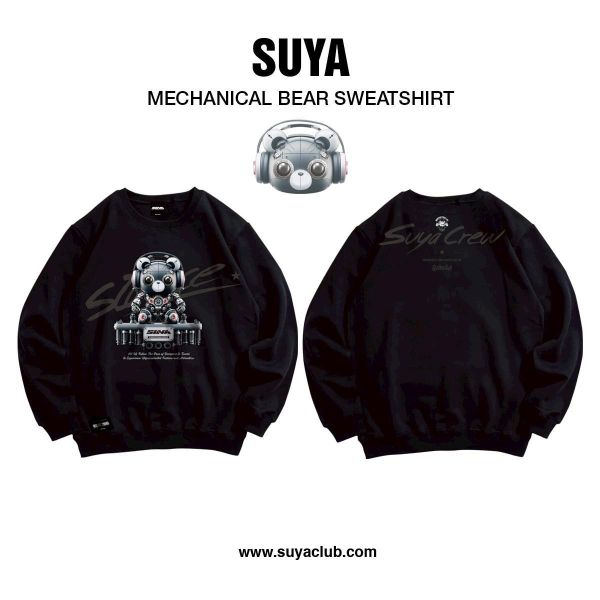 SUYA MECHANICAL BEAR Sweatshirt 
