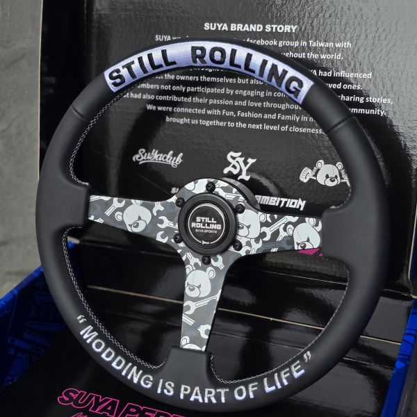 SUYA SPORTS Race Steering Wheel - STILL ROLLING 