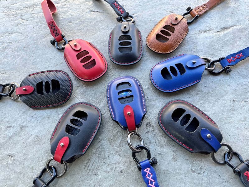 SUYA Cowhide Key Holster Set 