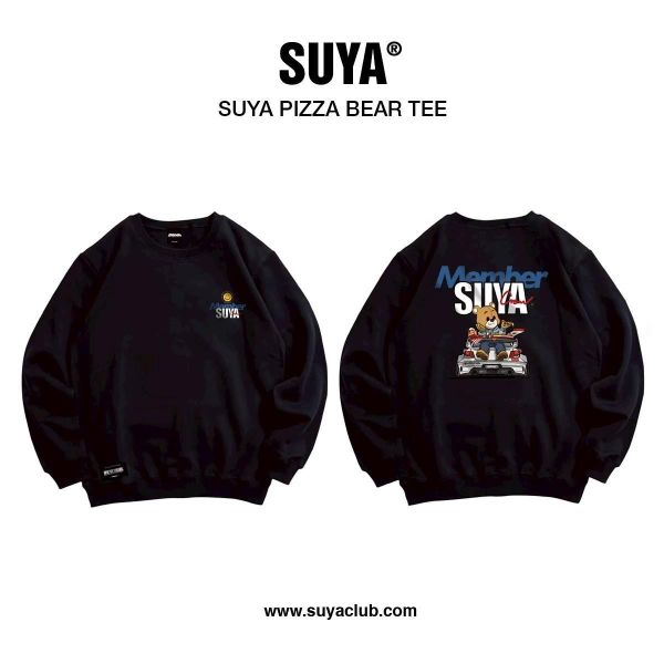 SUYA PIZZA BEAR Swearshirt 