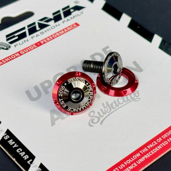 SUYA CNC M6 Screws (A Pair) 