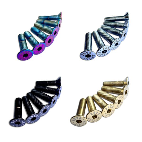 SUYA 方向盤螺絲 M5 (一組6入) 