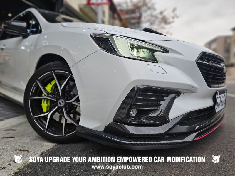 AXIS DRY CARBON FRONT BUMPER SIDE COVER For 2023+ SUBARU WRX Wagon (VN) 