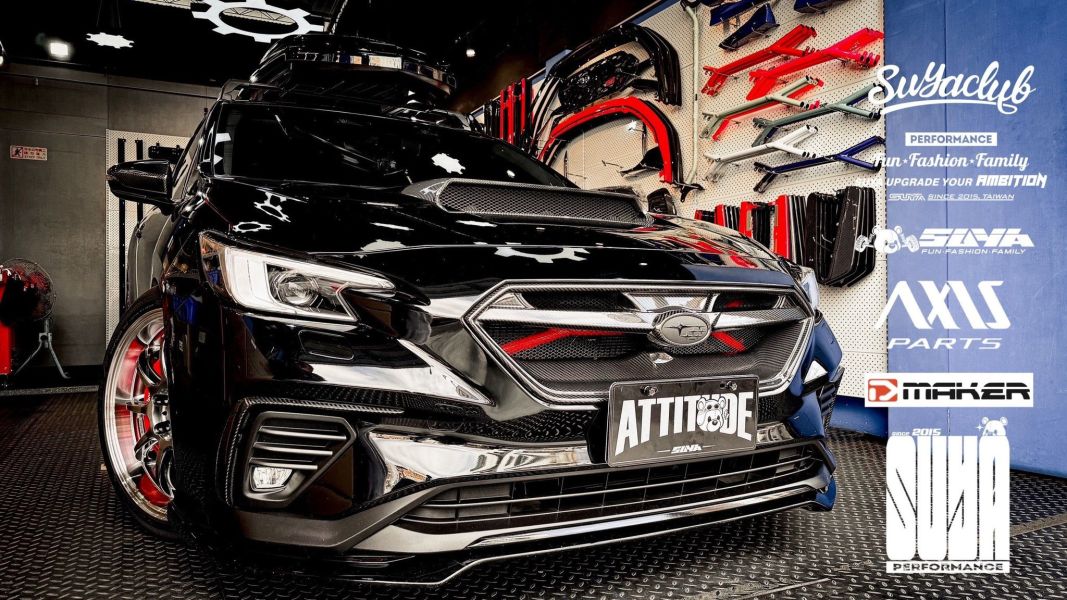 AXIS DRY CARBON FRONT GRILLE For 2023+ SUBARU WRX(VB) / Wagon (VN) 