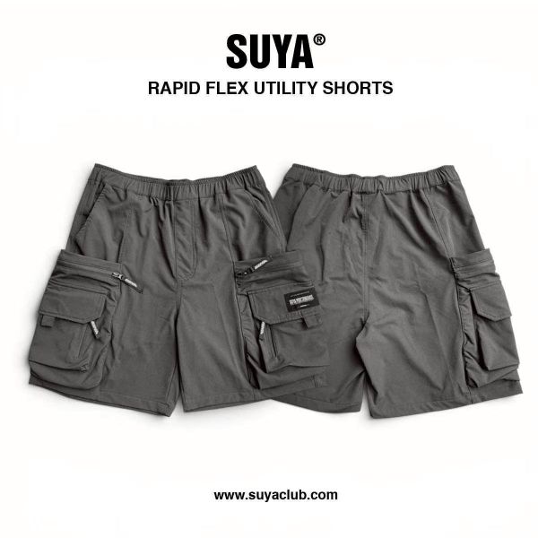 SUYA 疾行彈力機能短褲 