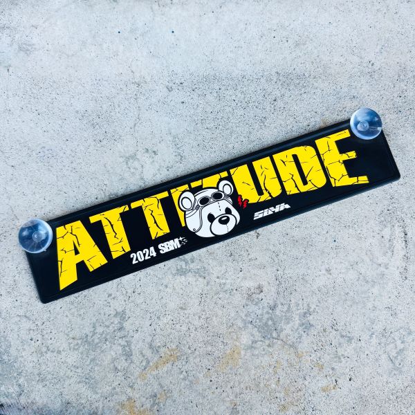 SBM 限量紀念鋁牌 