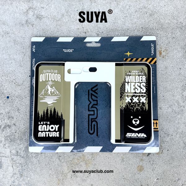 SUYA 車牌框- 台灣黑熊 