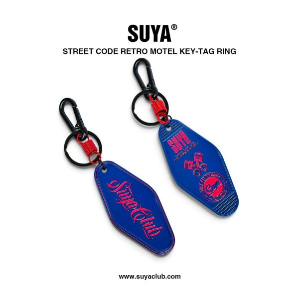 SUYA 街頭暗號復古鑰匙牌 