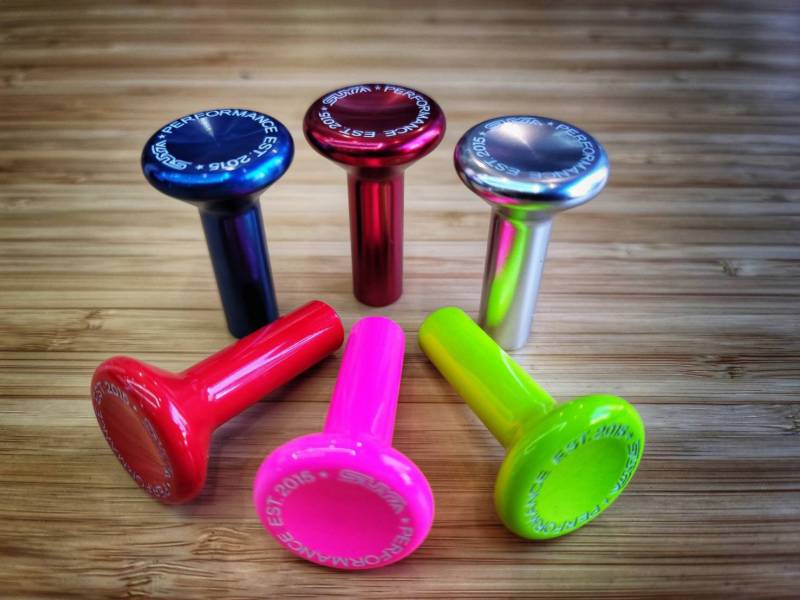 SUYA SUBARU Aluminum Alloy Rear Seat Release Knobs (a pair) 