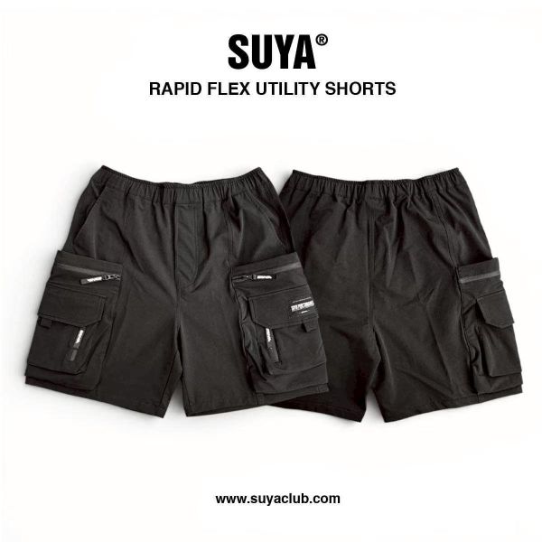 SUYA 疾行彈力機能短褲 