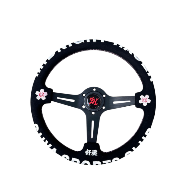 SUYA SPORTS 通用型方向盤 - 夜櫻疾風 