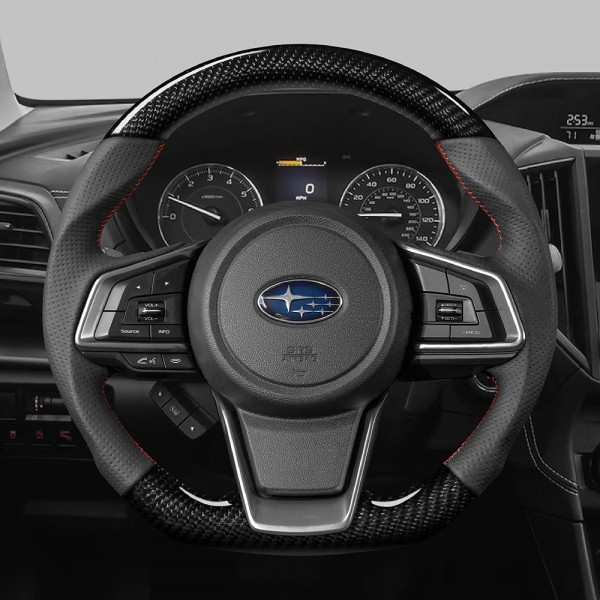 CEEHOR Steering Wheel (Carbon) for 2022+ SUBARU Cross Trek (GU) 