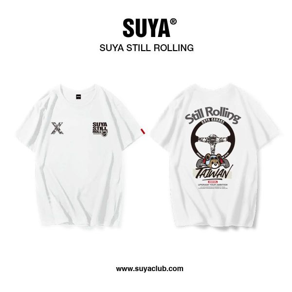 SUYA 極惡迷彩 涼感 寬版 短袖T恤 