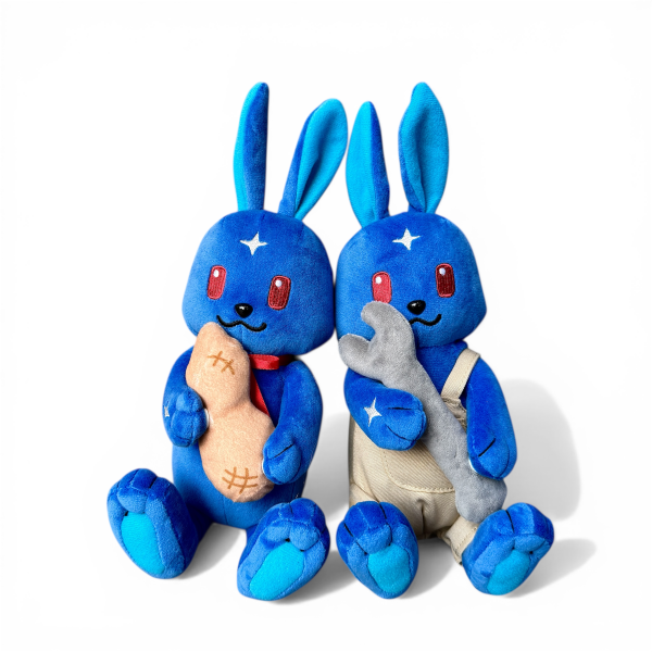 日本千葉SUBARU限定 CHIBARU 兔 絨毛娃娃 