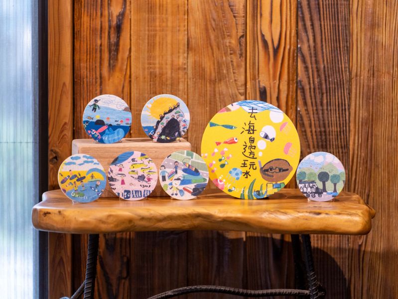 去海邊玩水系列毛氈布隔熱墊 