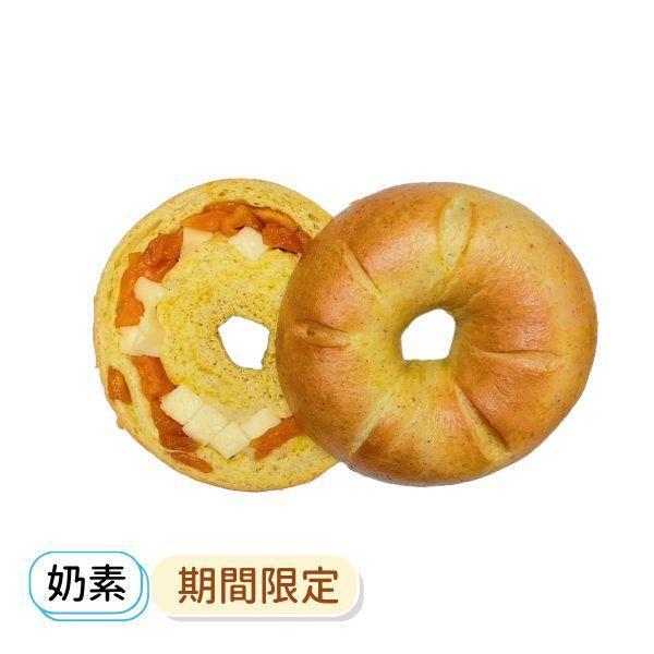 百香芒果優格 貝果 , 早餐 , 早午餐 , 點心