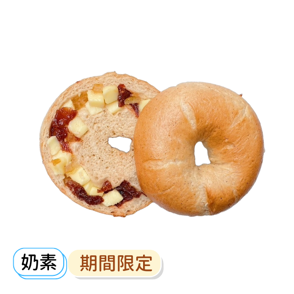 美人柚香莓果優格 貝果、早餐、早午餐、點心