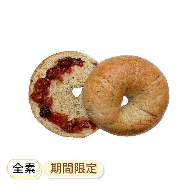 蘿勒聖女小蕃茄 貝果 , 早餐 , 早午餐 , 點心