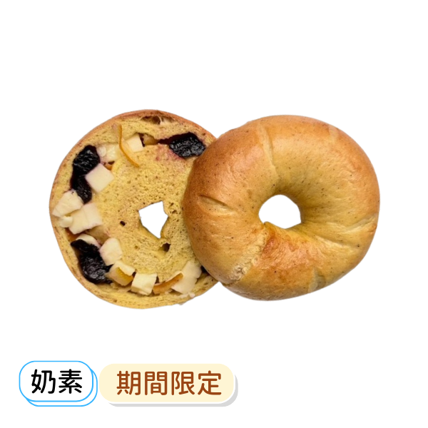 百香橙皮藍莓優格 貝果 , 早餐 , 早午餐 , 點心