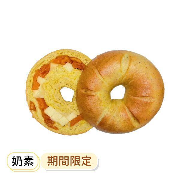 百香芒果優格 貝果 , 早餐 , 早午餐 , 點心