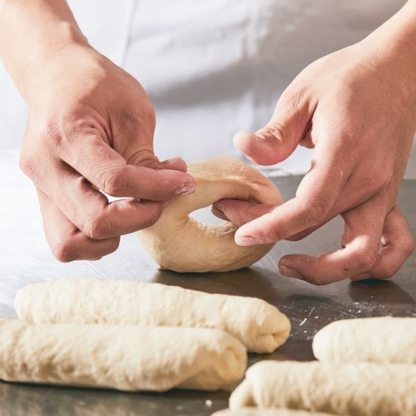 艾草紅豆麻糬 貝果 , 早餐 , 早午餐 , 點心