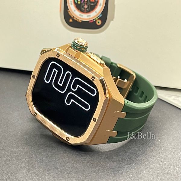 Apple Watch Ultra 49mm 玫瑰金色不鏽鋼鋁合金手錶殼 Apple Watch手錶殼,Apple Watch不鏽鋼殼,Apple Watch保護殼,Apple Watch鋁合金殼,Apple Watch鈦合金殼,Apple Watch碳纖維殼,Apple Watch石英纖維,Apple Watch透明錶殼,Apple Watch水晶錶殼,Apple Watch錶帶