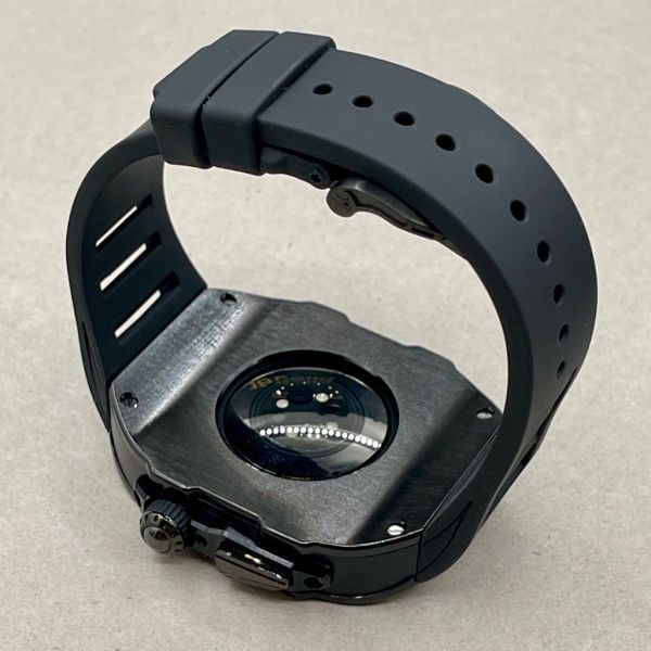 Apple Watch 10 RSC 46mm 黑色不鏽鋼手錶殼(黑色錶帶) Apple Watch手錶殼,Apple Watch不鏽鋼殼,Apple Watch保護殼,Apple Watch鋁合金殼,Apple Watch鈦合金殼,Apple Watch碳纖維殼,Apple Watch石英纖維,Apple Watch透明錶殼,Apple Watch水晶錶殼,Apple Watch錶帶