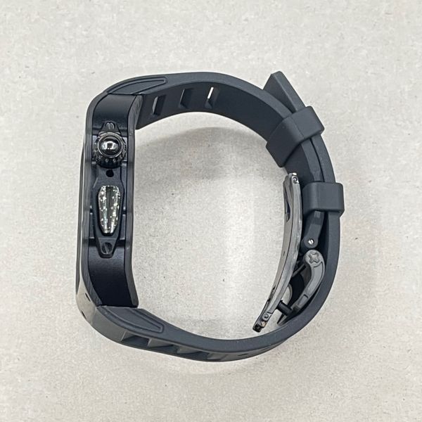 Apple Watch 10 RSC-Carbon 46mm 黑色碳纖維手錶殼(黑色錶帶) Apple Watch手錶殼,Apple Watch不鏽鋼殼,Apple Watch保護殼,Apple Watch鋁合金殼,Apple Watch鈦合金殼,Apple Watch碳纖維殼,Apple Watch石英纖維,Apple Watch透明錶殼,Apple Watch水晶錶殼,Apple Watch錶帶