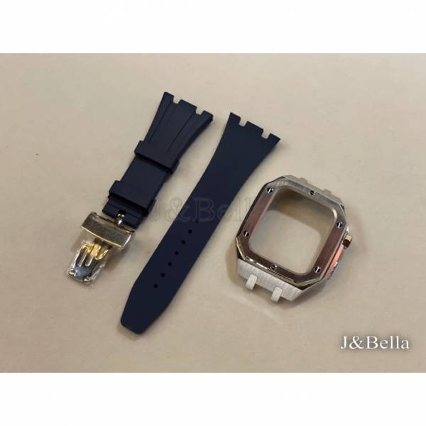 Apple Watch(特製款專用)藍色橡膠錶帶 Apple Watch手錶殼,Apple Watch不鏽鋼殼,Apple Watch錶殼,Apple Watch保護殼,Apple Watch錶帶