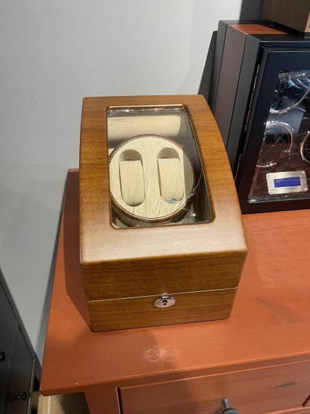 NG全新瑕疵品 2+3木色鋪棉LED燈款(開蓋停) 手錶盒,錶盒,搖錶器,自動上鍊錶盒,手錶,收納盒,禮物盒,展示盒,收藏盒,J&Bella錶盒專賣店