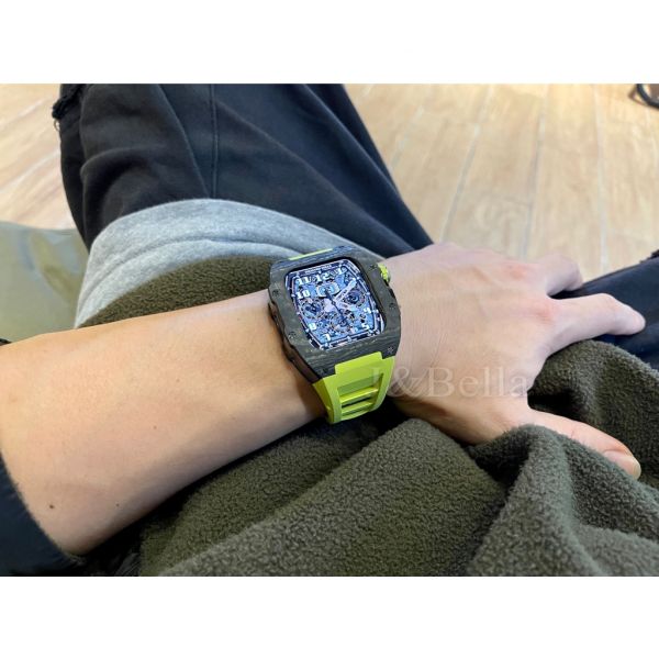 Apple Watch RSC-Carbon 44mm、45mm 黑色碳纖維手錶殼(檸檬黃錶冠+檸檬黃橡膠錶帶) Apple Watch手錶殼,Apple Watch不鏽鋼殼,Apple Watch保護殼,Apple Watch鋁合金殼,Apple Watch碳纖維殼,Apple Watch透明錶殼,Apple Watch錶帶