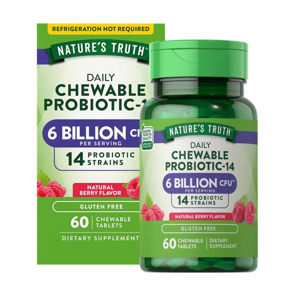 綠萃淨 兒童ProBio-14益生菌口含錠(60錠/瓶) 