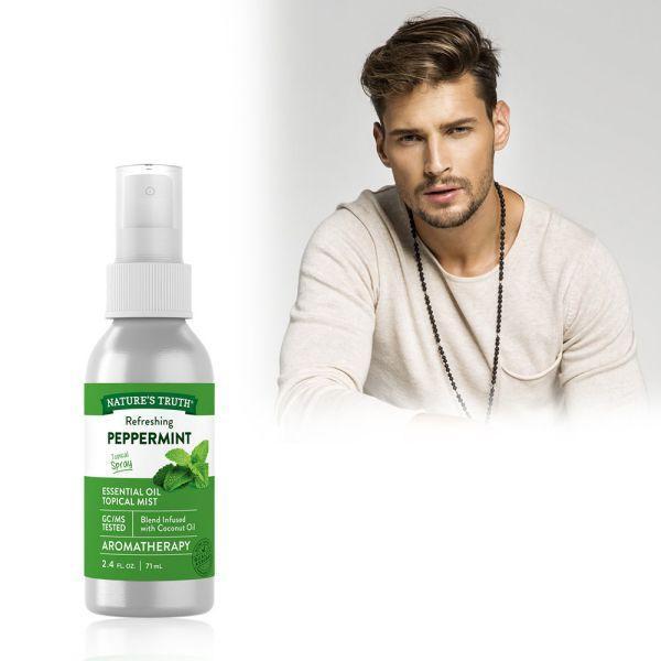 贈-綠萃淨 沁涼薄荷精油噴霧瓶(71ml/瓶) 