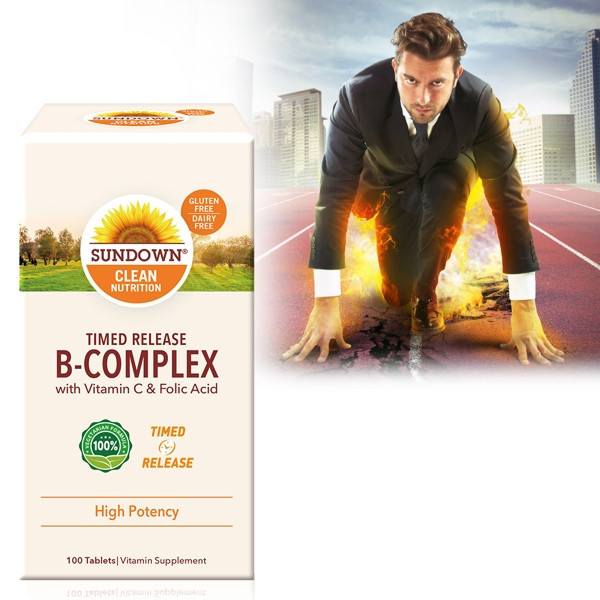 【即期品】緩釋型超級B群+C錠-B12加強配方(100錠/瓶)_效期至2026/1/31 B群,維他命C,體力,精神,B12,長效型B群
