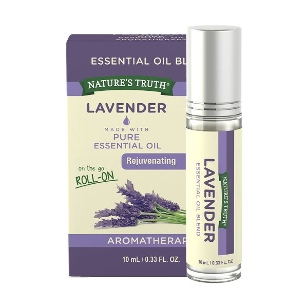 綠萃淨 清香薰衣草精油滾珠瓶(10ml/瓶)【放鬆舒眠】 
