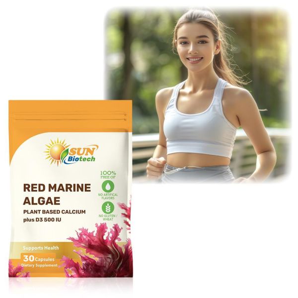 Sun日落恩賜 愛爾蘭海藻鈣+D3複方膠囊(30粒/袋) 海藻鈣,鈣,鎂,D3