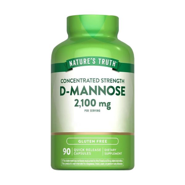 綠萃淨 特級D-甘露糖膠囊(90粒/瓶) 蔓越莓,D-甘露糖,私密保養,甘露糖