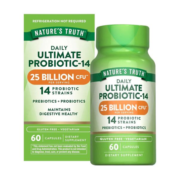 綠萃淨 特級250億14株益生菌膠囊(60粒/瓶) 益生菌,體內環保,順暢代謝,新陳代謝,調整體質