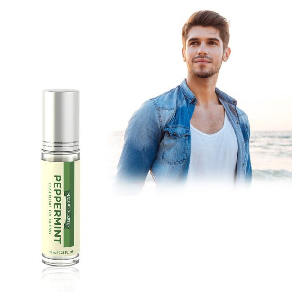 綠萃淨 沁涼薄荷精油滾珠瓶(10ml/瓶)【提振活力】 