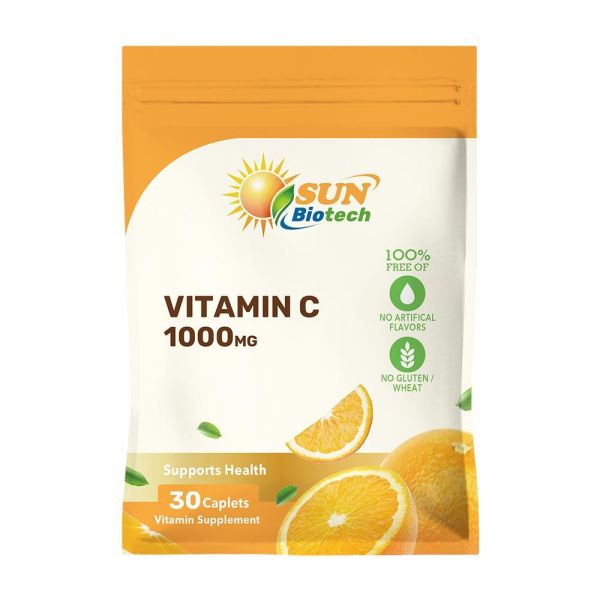 Sun日落恩賜 光炫維生素C 1000mg錠(30錠/袋) 維他命C,抗氧化,免疫力,膠原蛋白,鐵