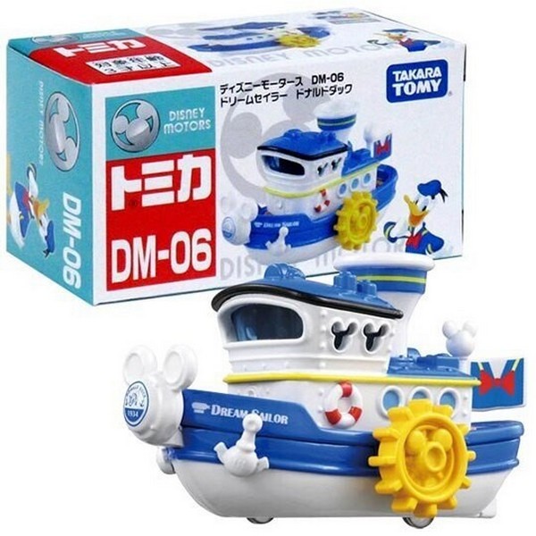 #DM-06 唐老鴨蒸汽船/DS15266 多美小汽車 DM-06,唐老鴨,蒸汽船,DS15266,多美小汽車,TOMICA,TAKARA TOMY,4904810152668