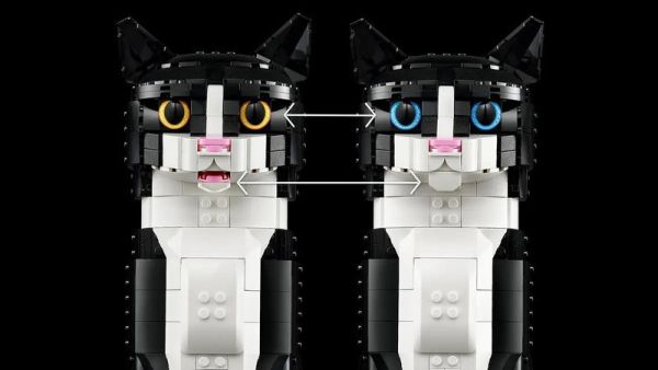 Ideas-賓士貓(2)/L21349 樂高積木 LEGO,Ideas,賓士貓,L21349,樂高積木,Tuxedo Cat,LEGO® Ideas,寵物,cat,貓,大人收藏的樂高