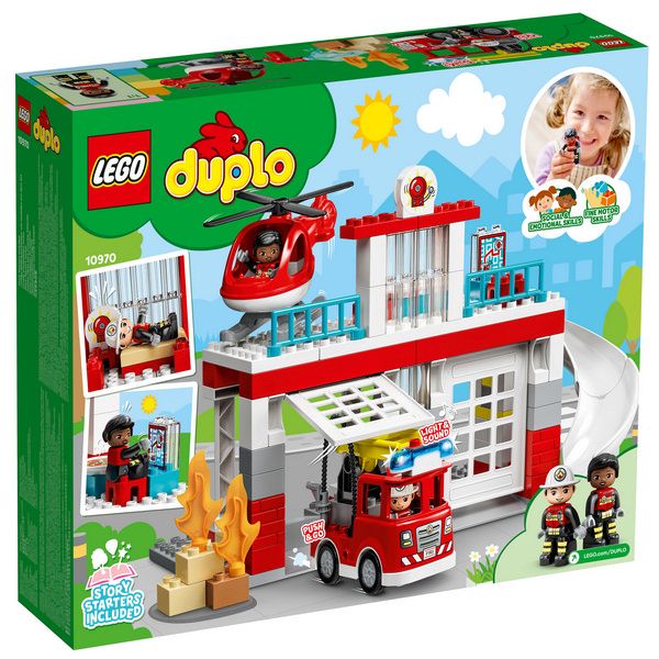 Duplo-消防局與直升機 Duplo,消防局與直升機,LEGO,