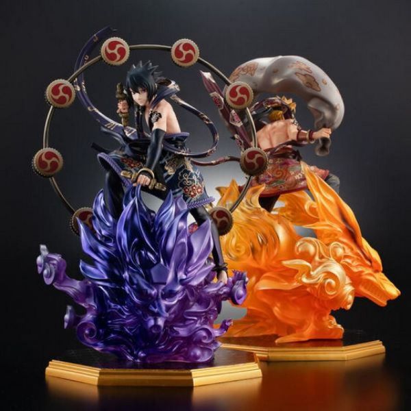 MegaHouse Precious G.E.M. 火影忍者 疾風傳 漩渦鳴人 風神 ＆ 宇智波佐助 雷神 個別販售or合購 MegaHouse,Precious,G.E.M.,GEM,火影忍者,火影,疾風傳,漩渦,鳴人,風神,宇智波,佐助,雷神,個別,販售,合購,MH836510,4535123836503,MH836503,4535123836510